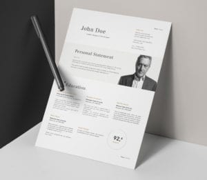 simple creative cv template
